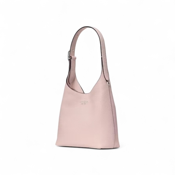 NWT Kate Spade Tutu Pink Small Shoulder Bag Pebbled Leather Retail $349 - Picture 2 of 3